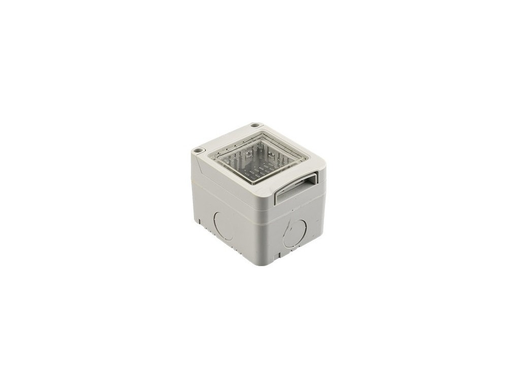 idrobox ip55 contenitore stagno bianco 2 posti moduli compatibile con vimar  plana 14902 - Elettroluce Store