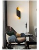 Applique da parete led G9 doppia luce lampada a muro nero bianco design moderno per camera soggiorno bagno