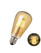 Lampadina led filamento vintage 8w attacco grande E27 lineare tubolare ambra luce calda 2600k