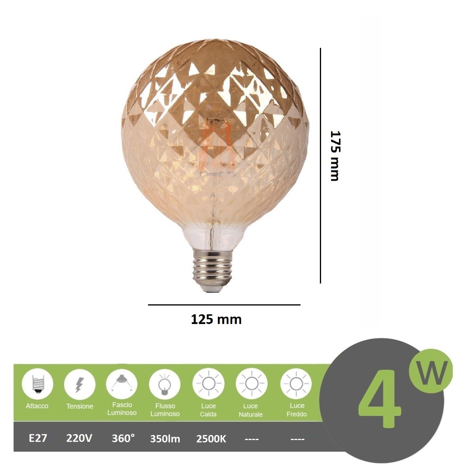 https://www.epianeta.it/5969/lampadina-filamento-led-attacco-grande-e27-4w-sfera-globo-ambra-effetto-cristallo-lampada-decorativa-vintage-luce-calda.jpg